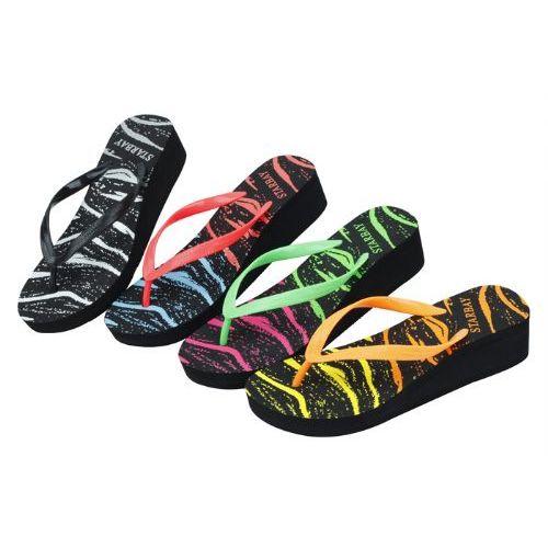 Wholesale Footwear Ladies Colorful Summer FliP-Flop