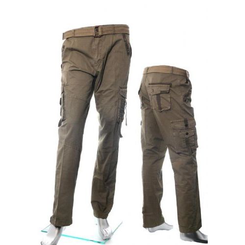 12 Pieces of Men's Fashion Cargo Pants 100% Cotton Size Scale A