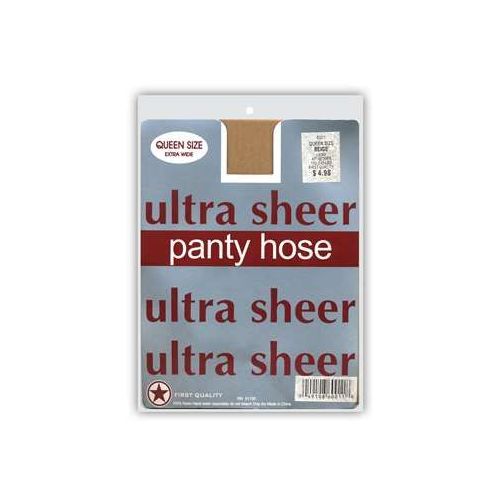 72 Pairs of Ladies Ultra Sheer Pantyhose Queens Size