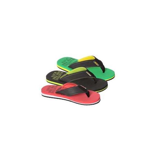 36 Wholesale Men's Flip Flops Assorted Color