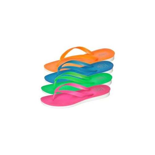 Wholesale Footwear Women's Neon Flip Flops