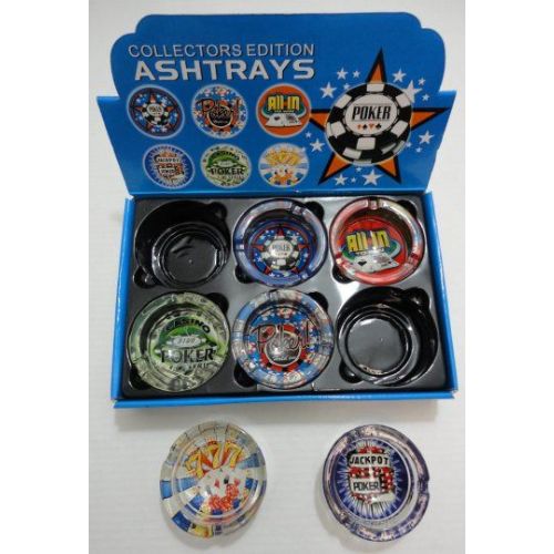 48 Pieces Collector's Edition Ashtray *poker - Dominoes & Chess