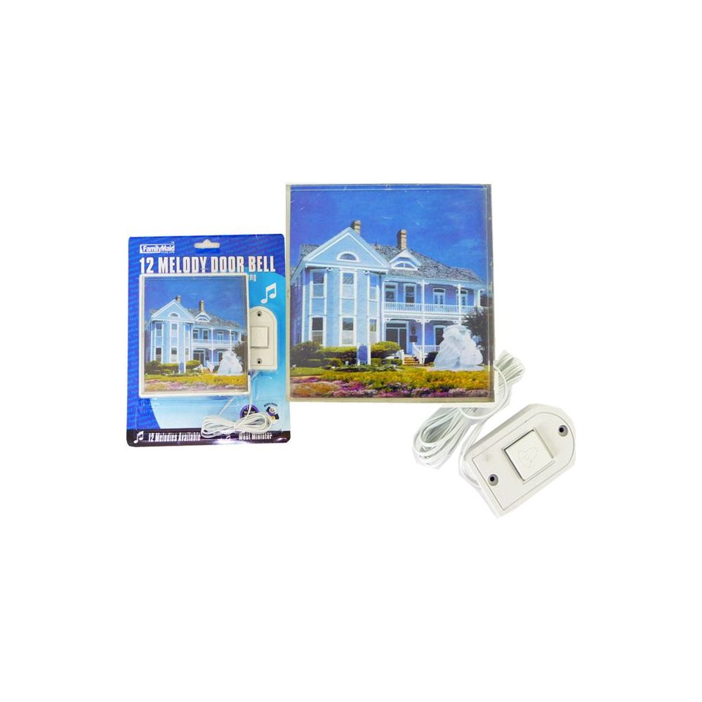 72 Pieces of Door Bell Melody Square With Picture
