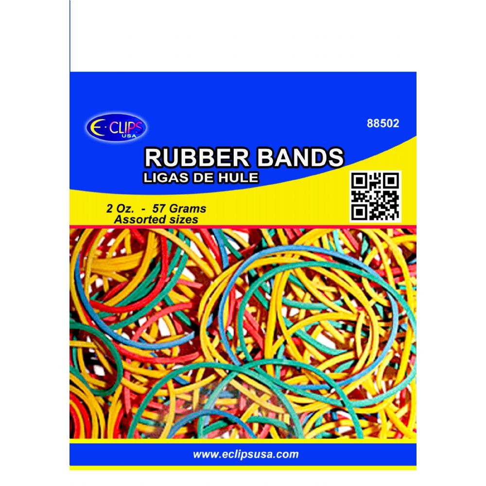96 Wholesale Rubber BandS- Assorted Colors