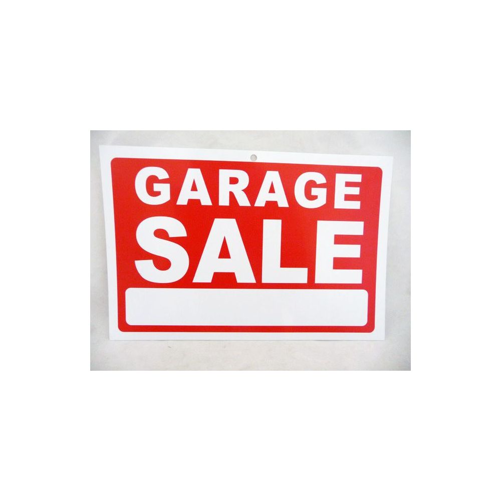 576 Pieces of "garage Sale" Sign