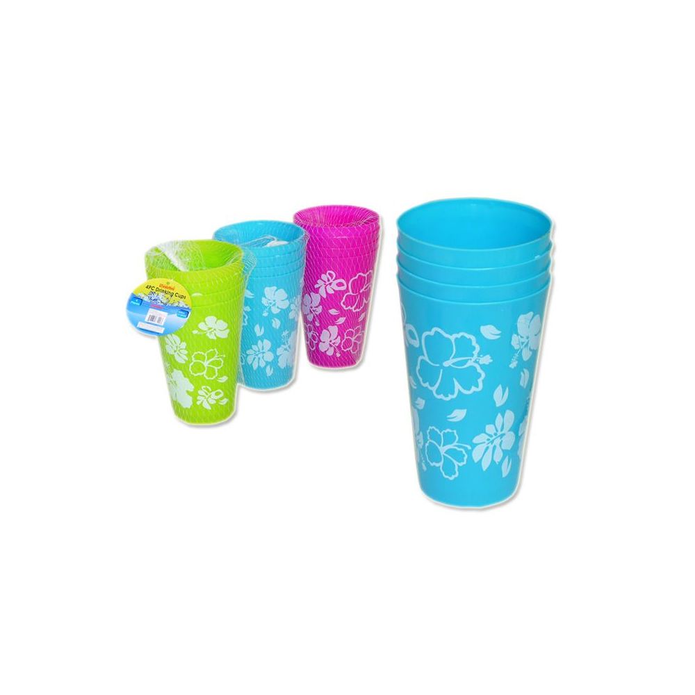72 Wholesale 4pc Drinking Cups
