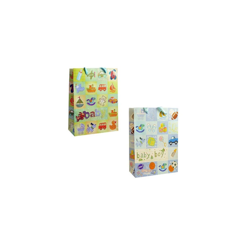 144 Pieces of Bag L Bb Gl 34x26x10 2asst Design