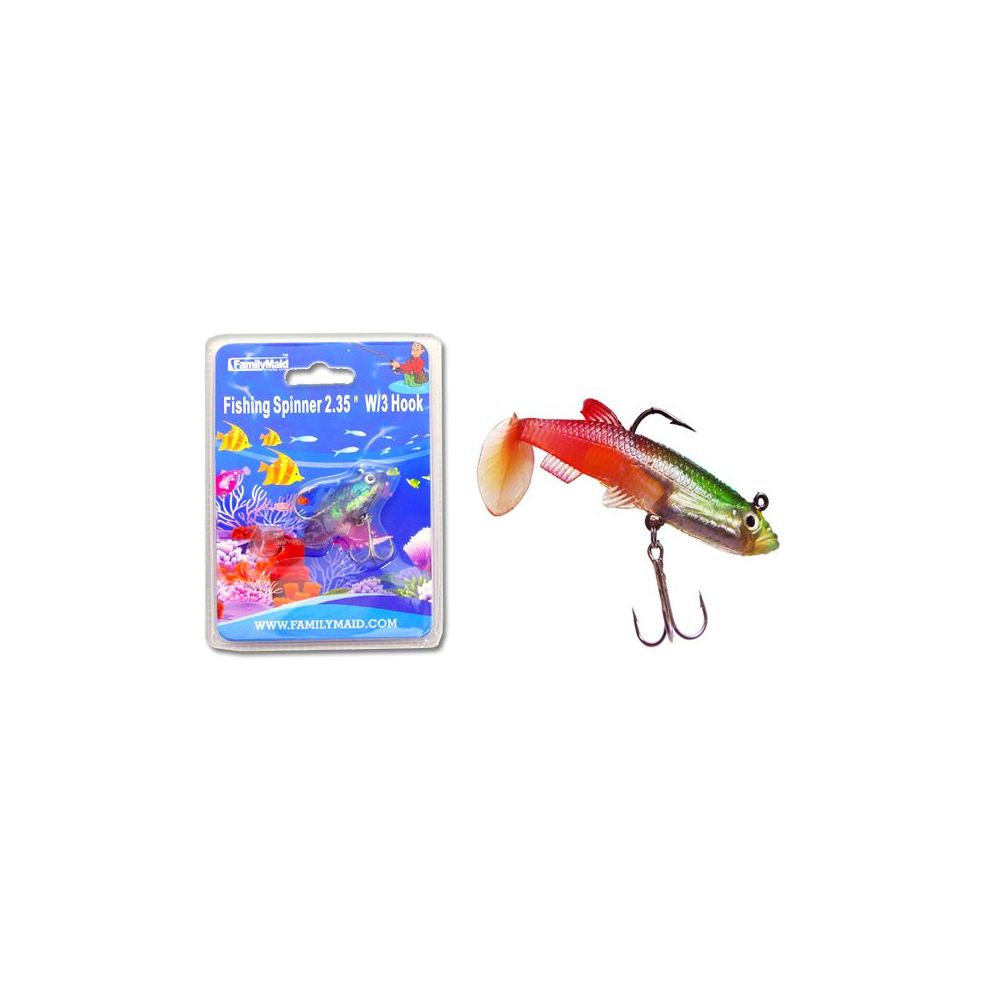 144 Pieces of Fishing W/3hook 3asst Clr Red+yellow,red+black,red Clr