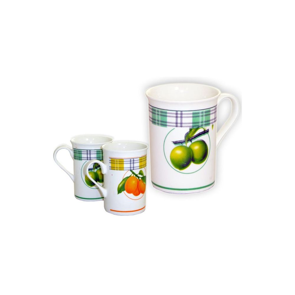 36 Wholesale Mug Fruit 3.1diax4"h