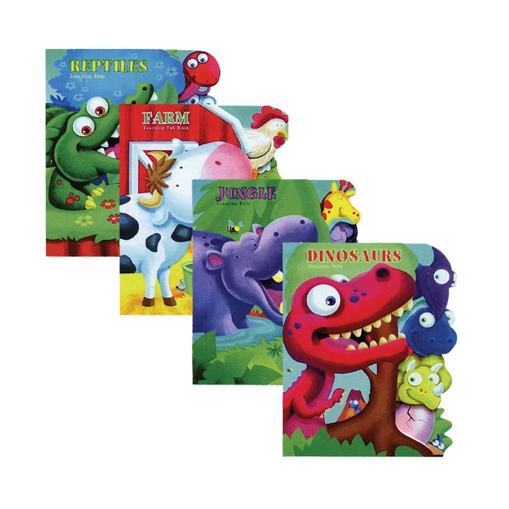 48 pieces of Learning Animal Board Book W/ Tab