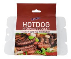 24 Pieces of Microwave Hot Dog Cooker Steamer
