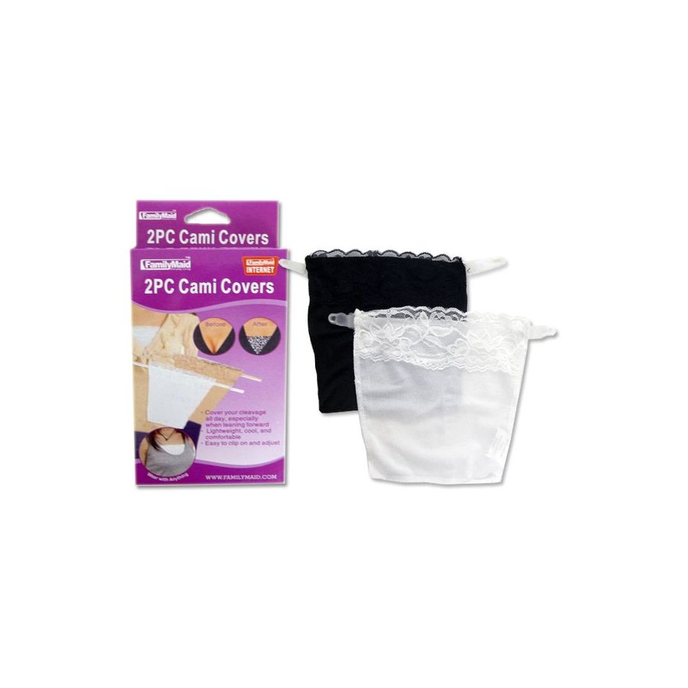 96 Pieces of Camisecret 2pc/set 2asst Clr, White & Black