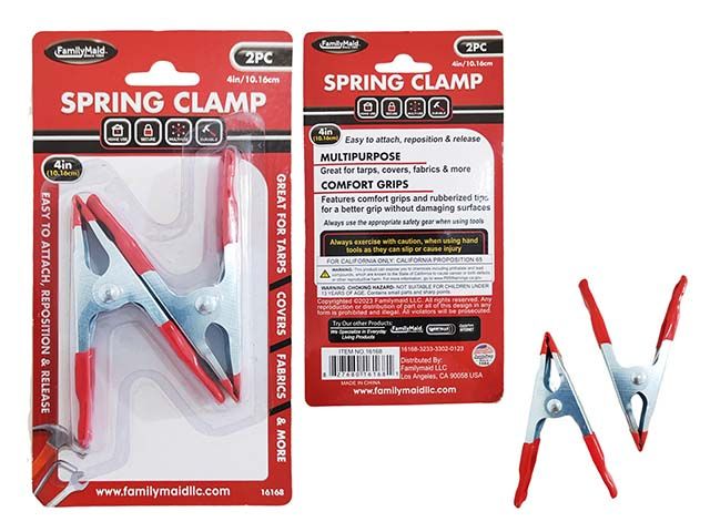 96 Pieces of 2 Pc Spring Clamps