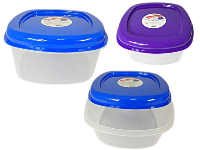 60 Pieces of Square Food Container With Air Vent
