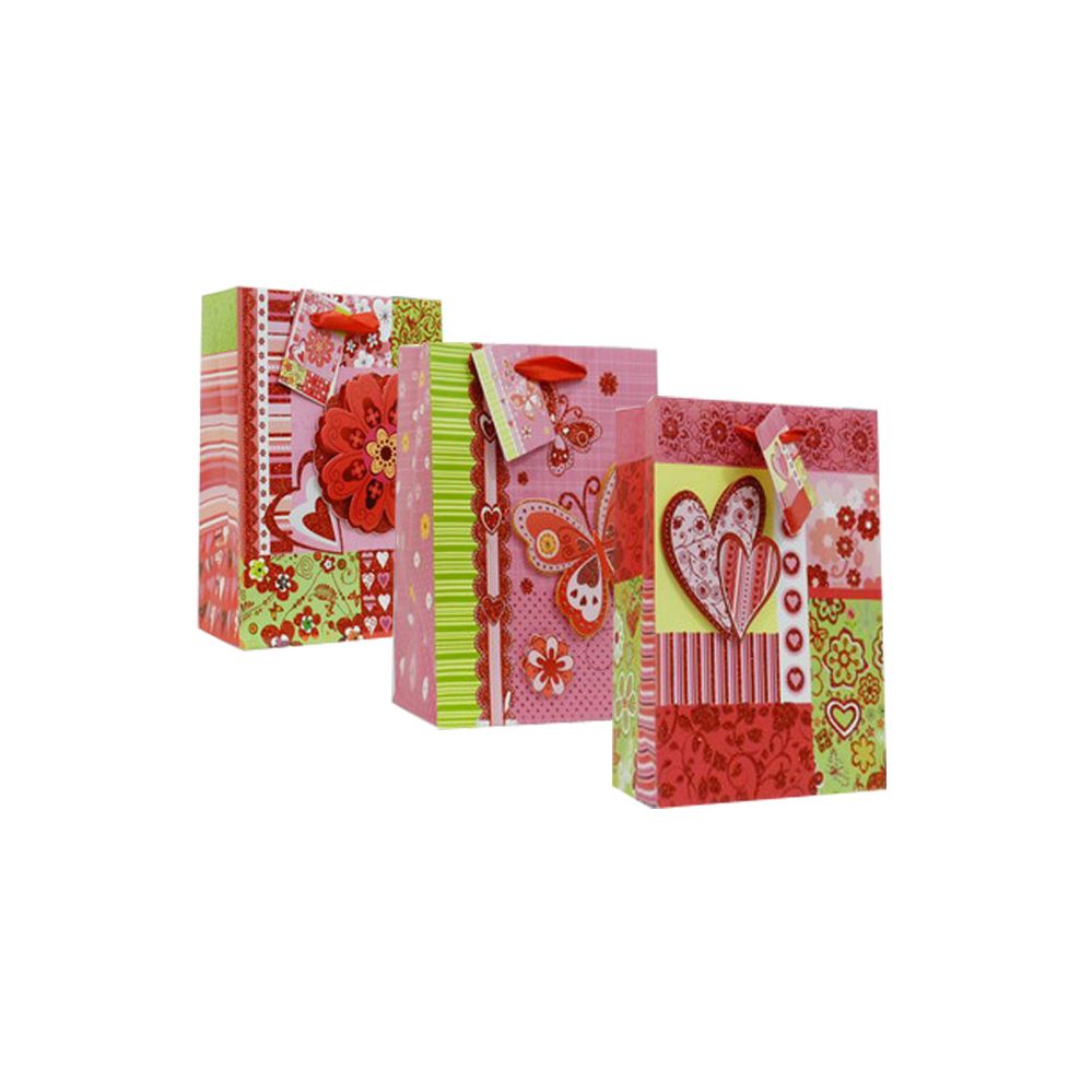 72 Pieces of Bag Xxl Love 3d 3asst