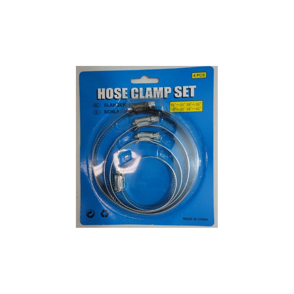 70 Pieces of 4pc Hose Clamp Set
