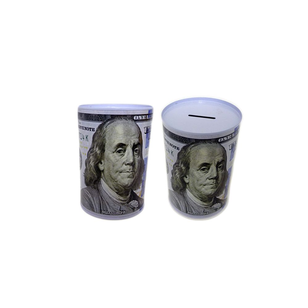 48 Pieces of Coin Bank, Saving Tin, Us 100 Bill