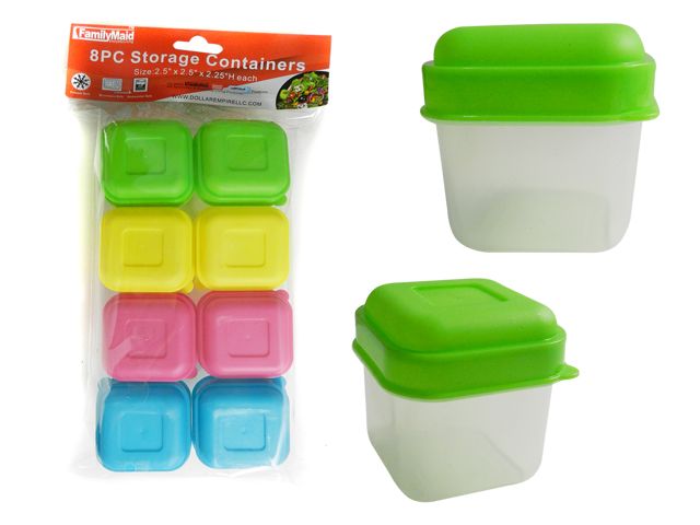 96 Pieces of 8pc Storage Containers