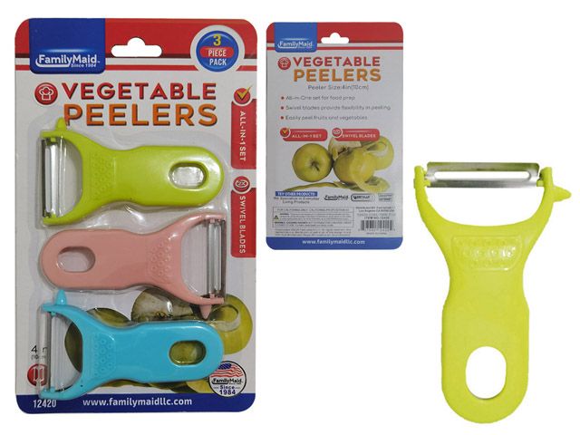 96 Pieces of 3 Pieces Vegetable Peelers