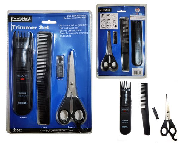 72 Pieces of 4 Piece Hair Trimmer Set