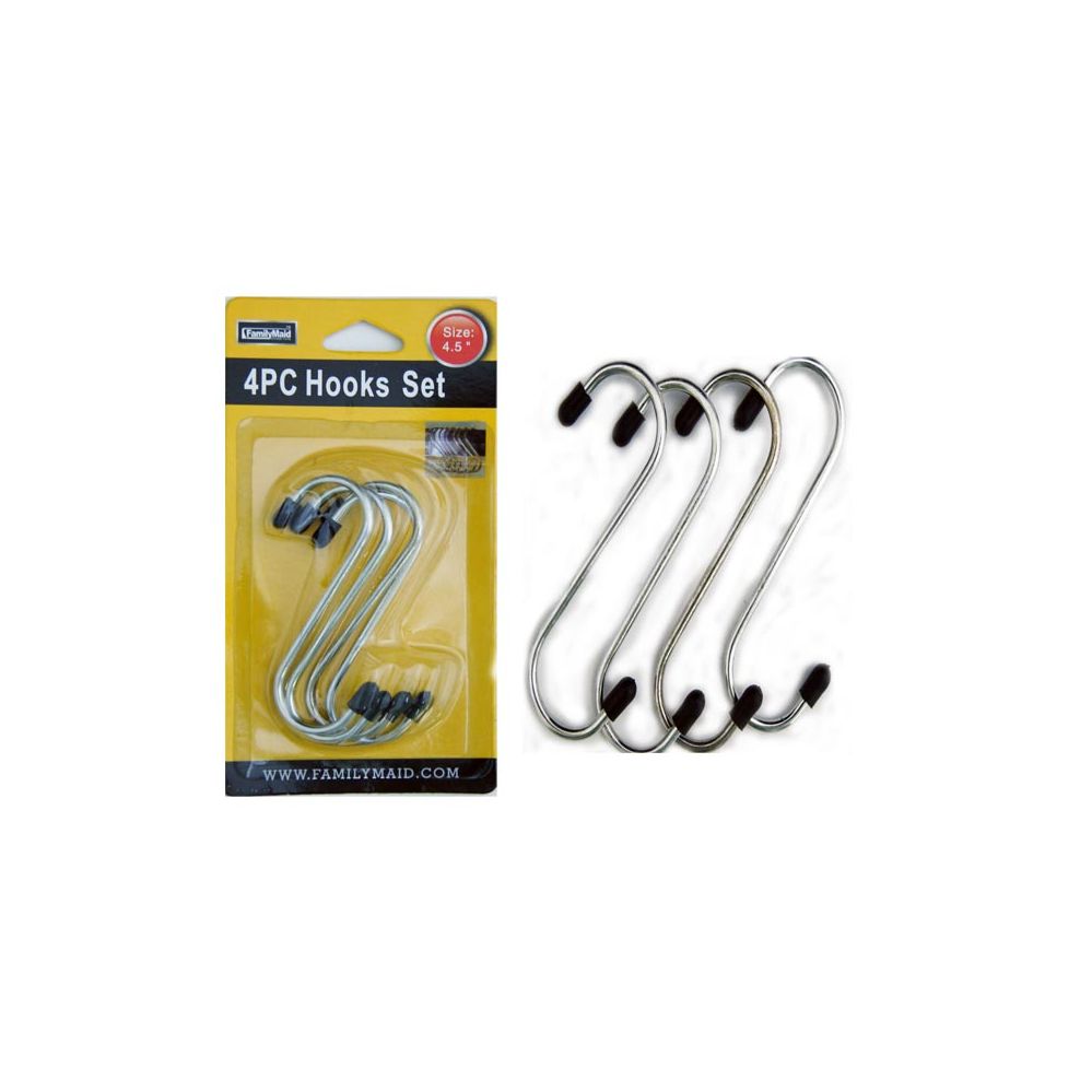 96 Pieces of 4pc S-Hooks