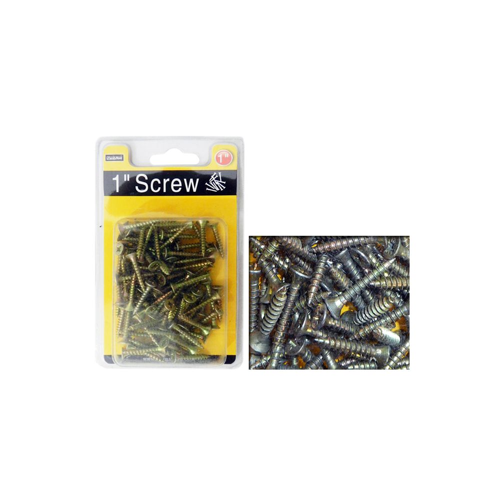 96 Pieces of Screw 1" 160g Dou Blister