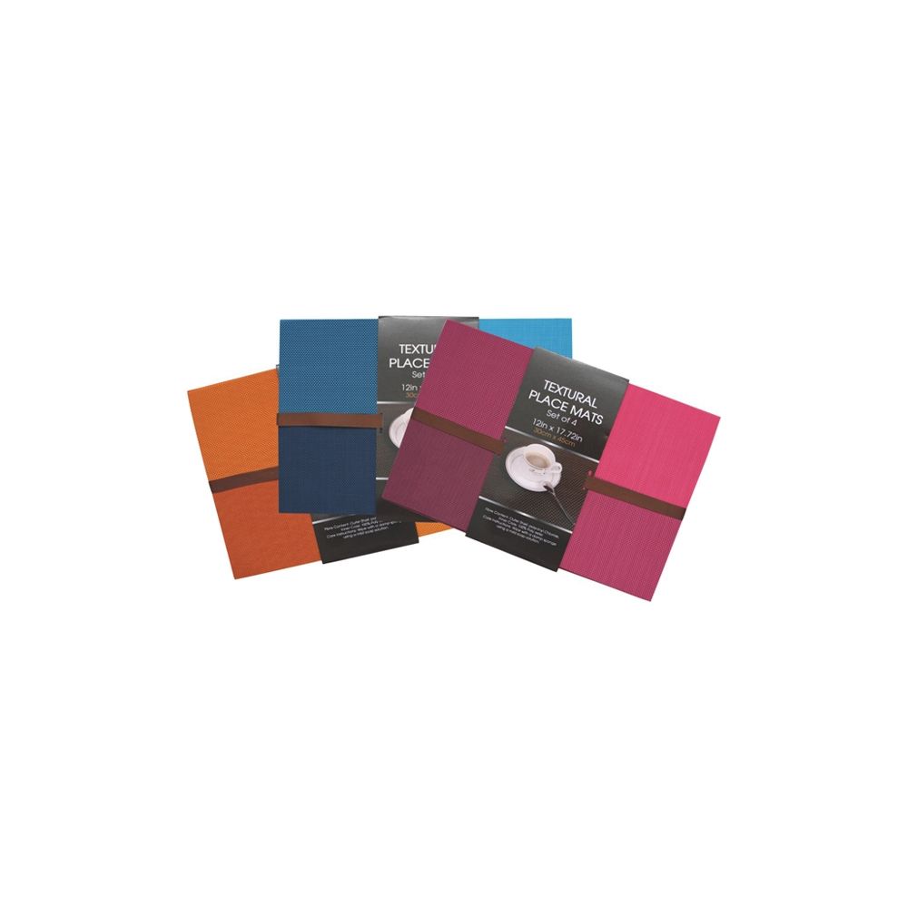 48 Pieces of Placemat 4pk Solid