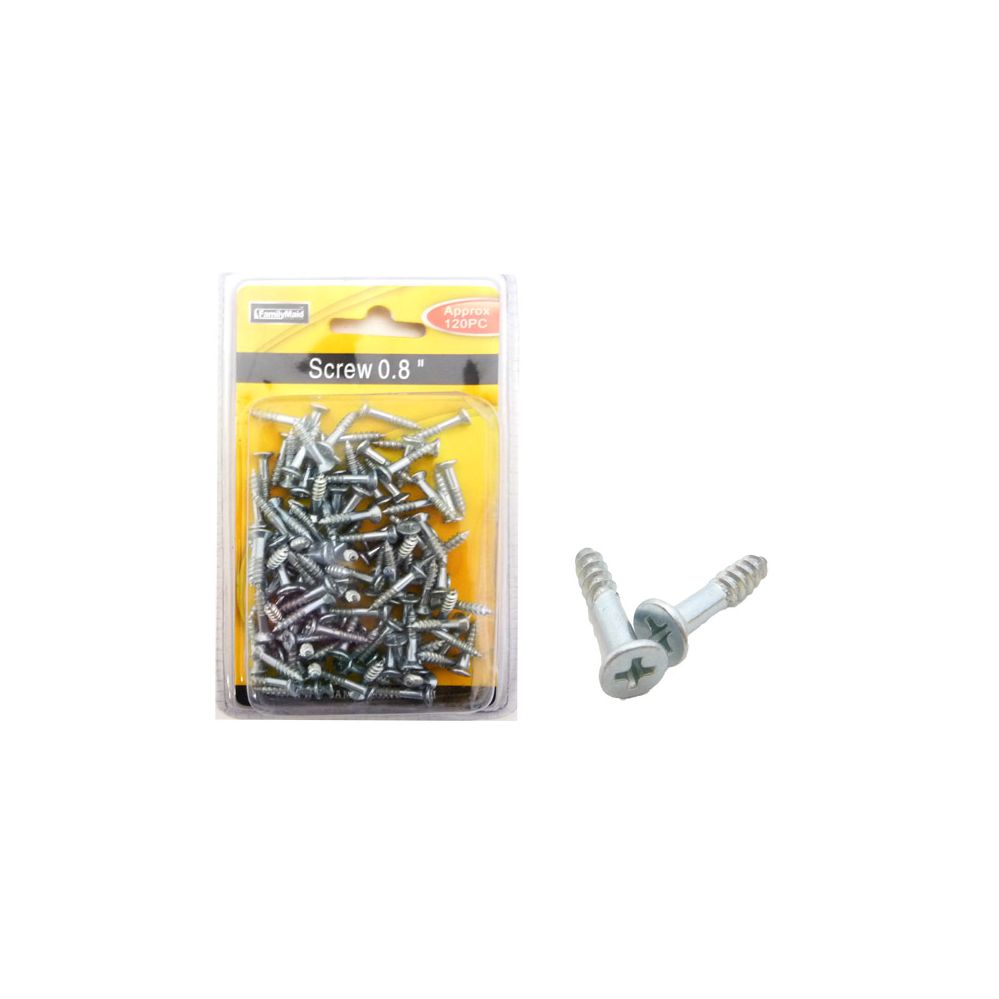 72 Pieces of Screw 0.8 120pc Dou Blister