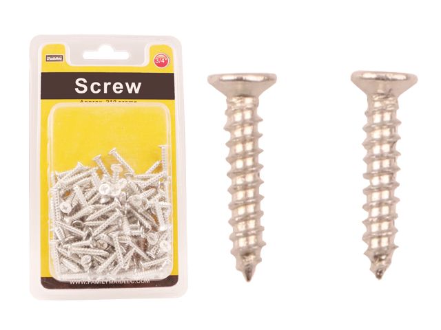 72 Pieces of 3/4" Screws
