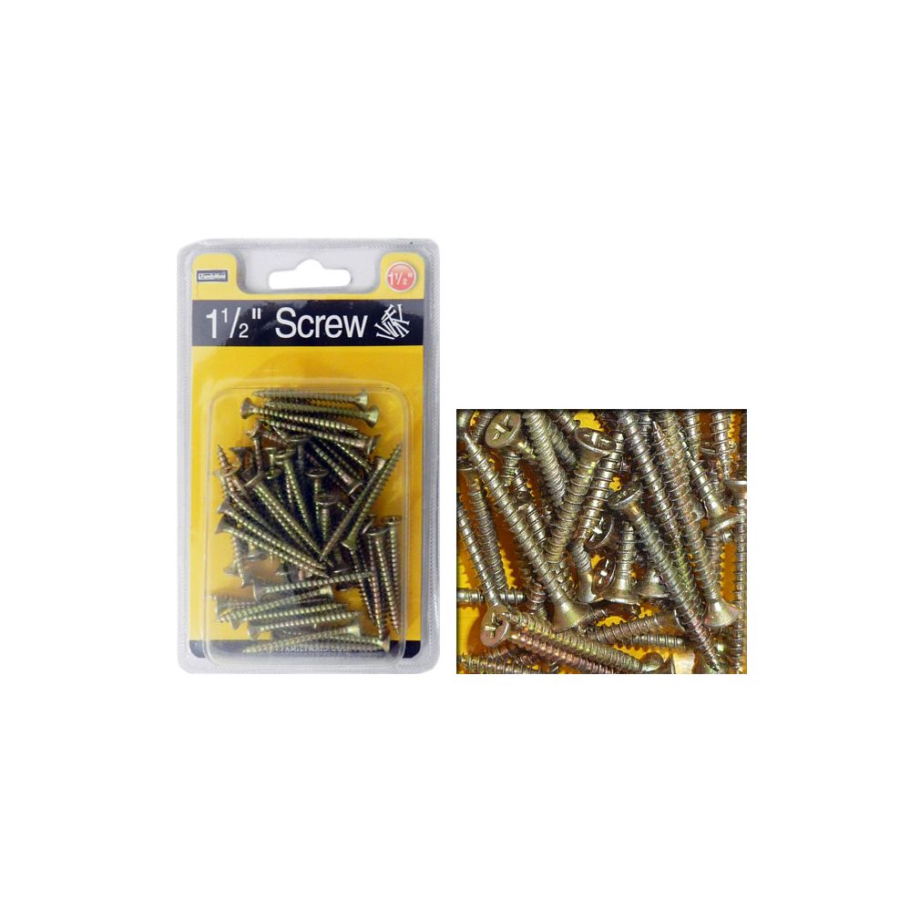 72 Pieces of 1.5 Inch Screw