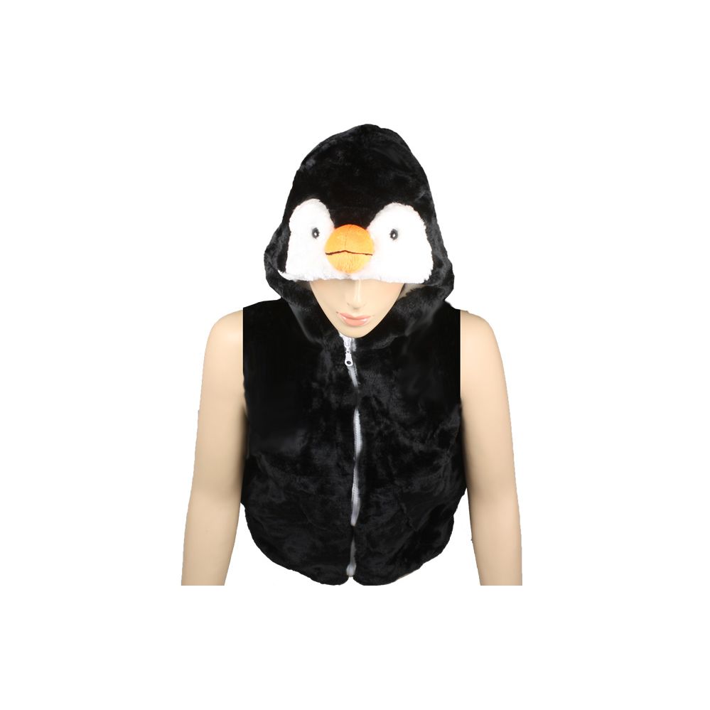 12 Pieces of Kids Cute Penguin Animal Vest With Penguin Hat