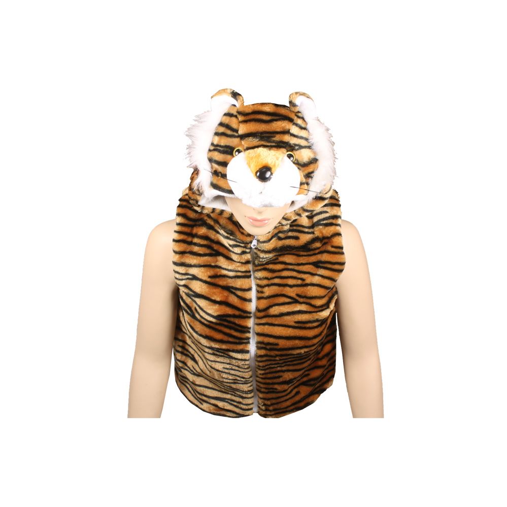 12 Wholesale Kids Tiger Jacket With Hat