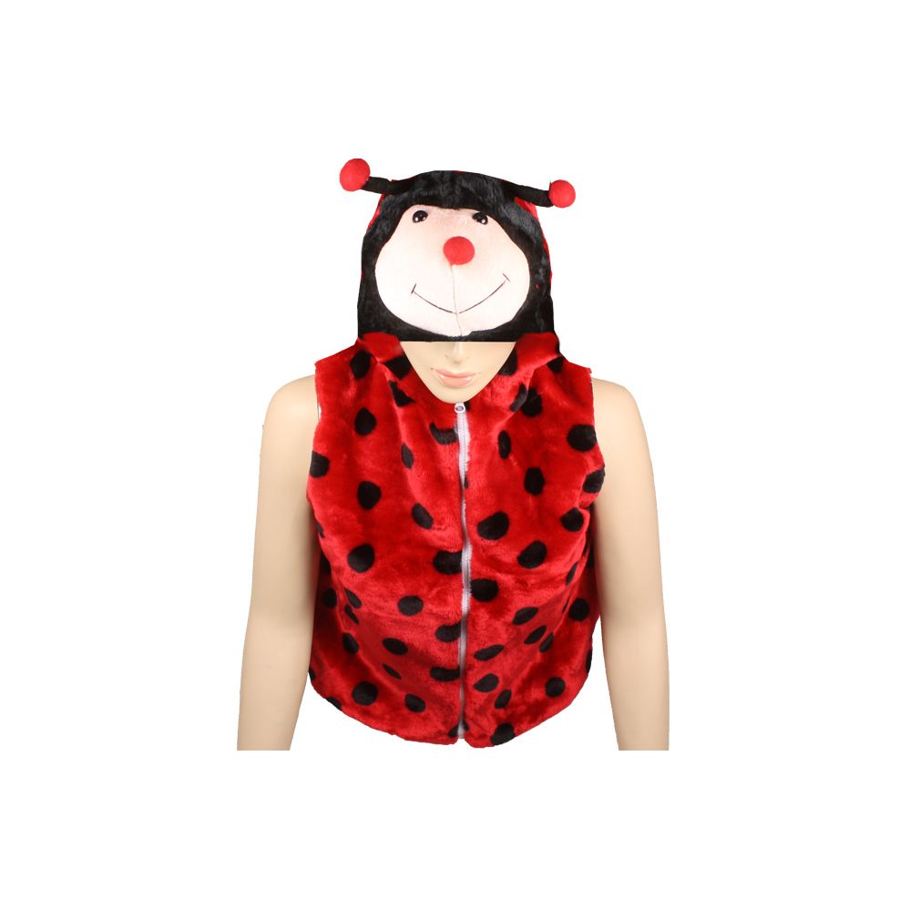 12 Pieces of Kids Lady Bug Jacket With Hat
