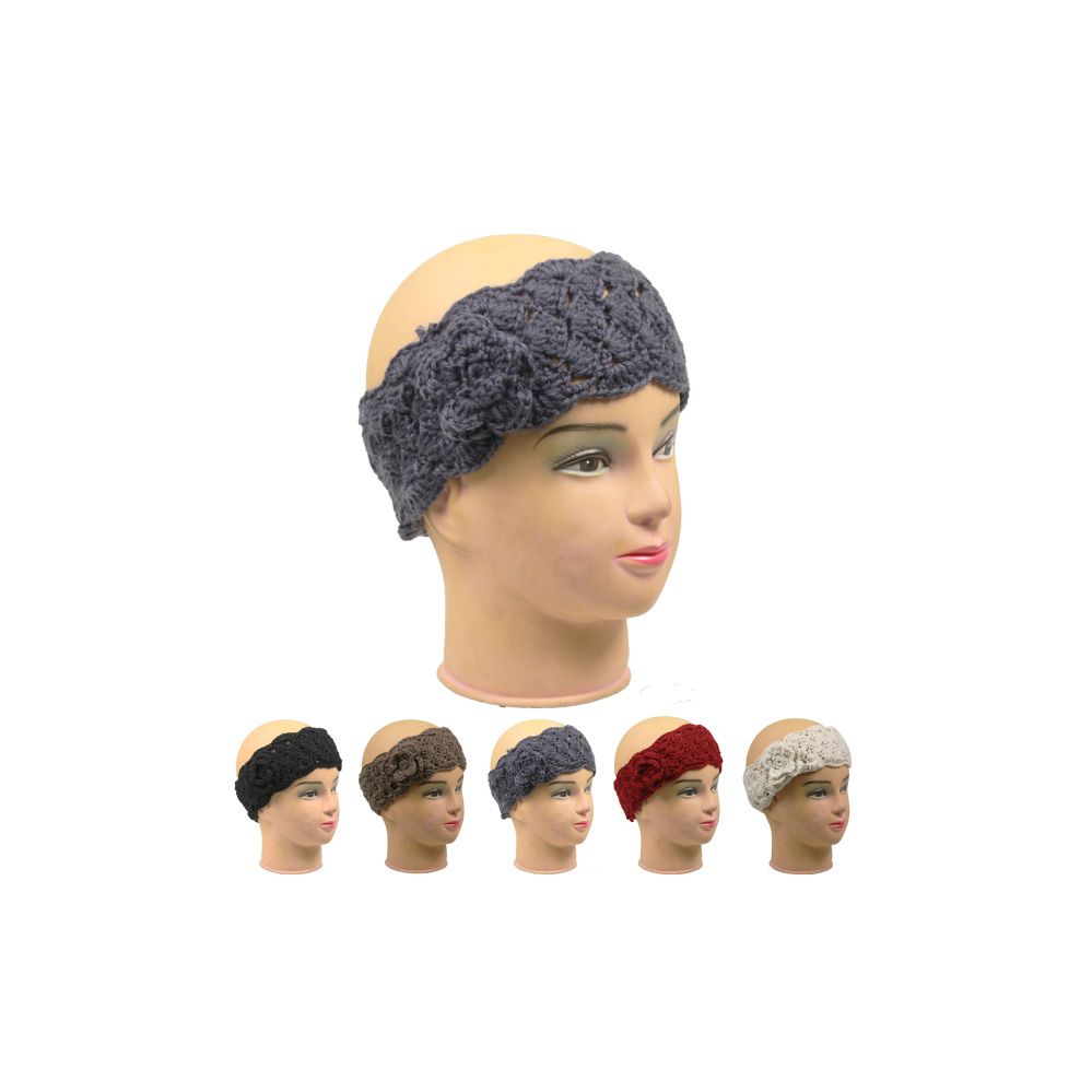 72 Wholesale Knitted Women Woolen Headband