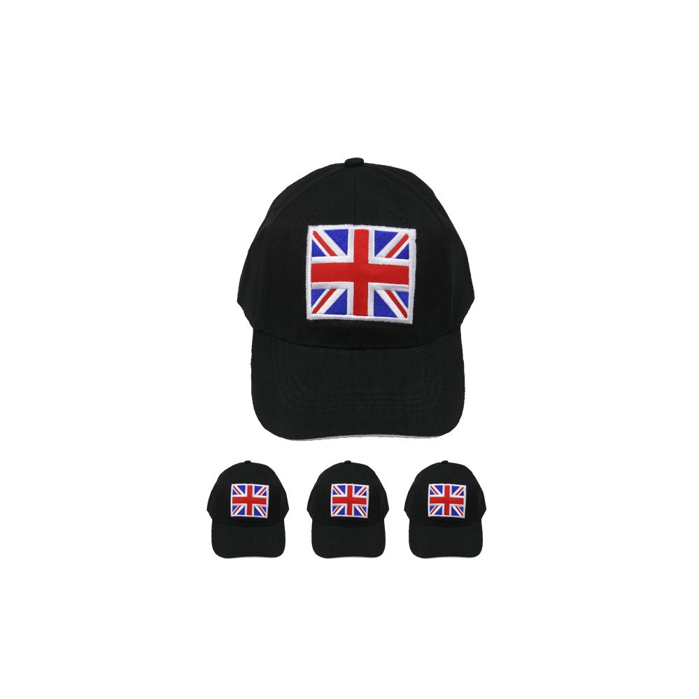 24 Pieces of British Flag Baseball Cap