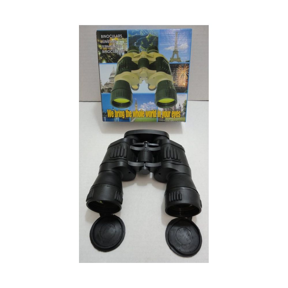 24 Pieces of Black Binoculars With Cloth Case
