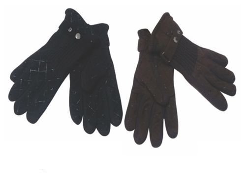 72 Pairs of Mens Fleece Winter Gloves Dark Colors