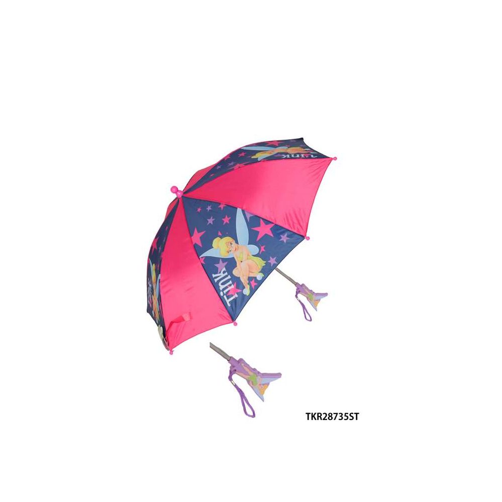24 Wholesale Tinkerbell Girl's Umbrella