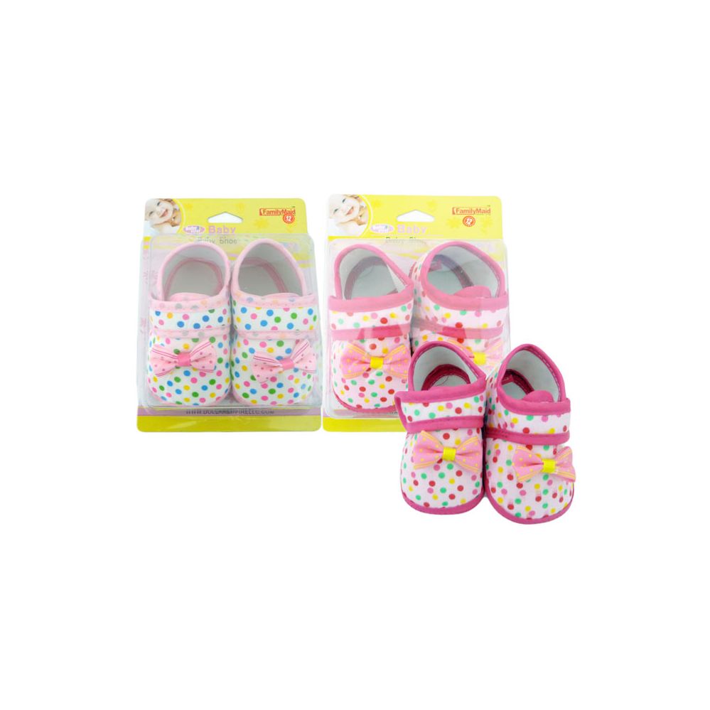 72 Wholesale Baby Shoe With Bow