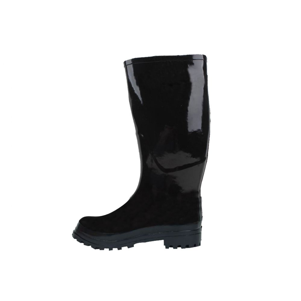 12 Pairs of Men's Rubber Rain Boots Black