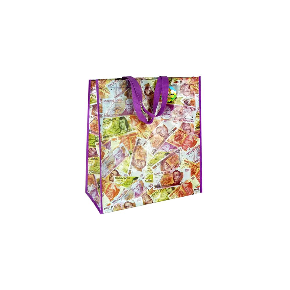 96 Pieces Mexican Peso Design Shopping Bag Tote Bags & Slings at