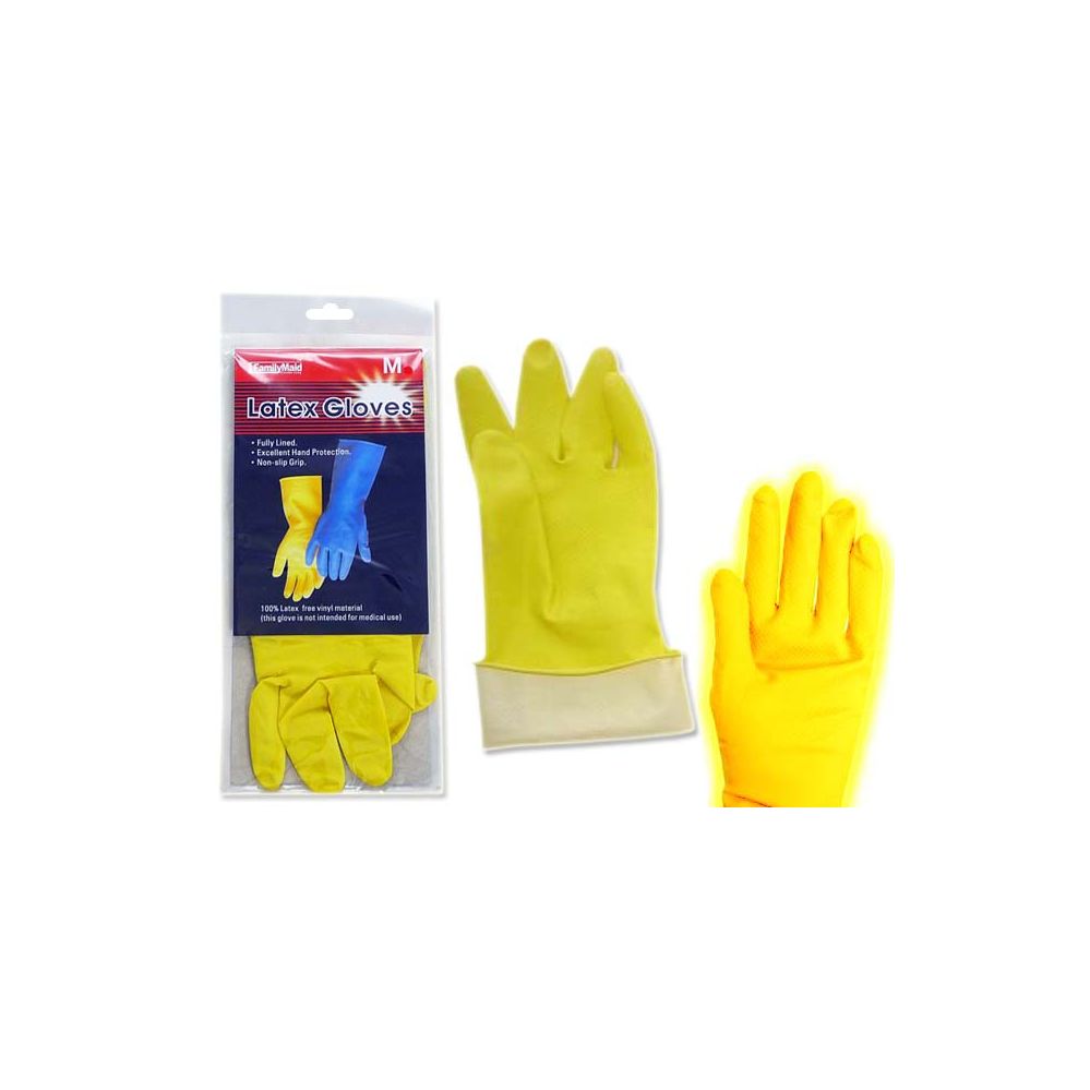 144 Pairs of Gloves Latex 1 Pair Medium