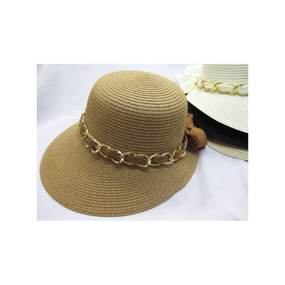 24 Pieces Ladies Sun Hat Assorted Fashion Colors - Sun Hats