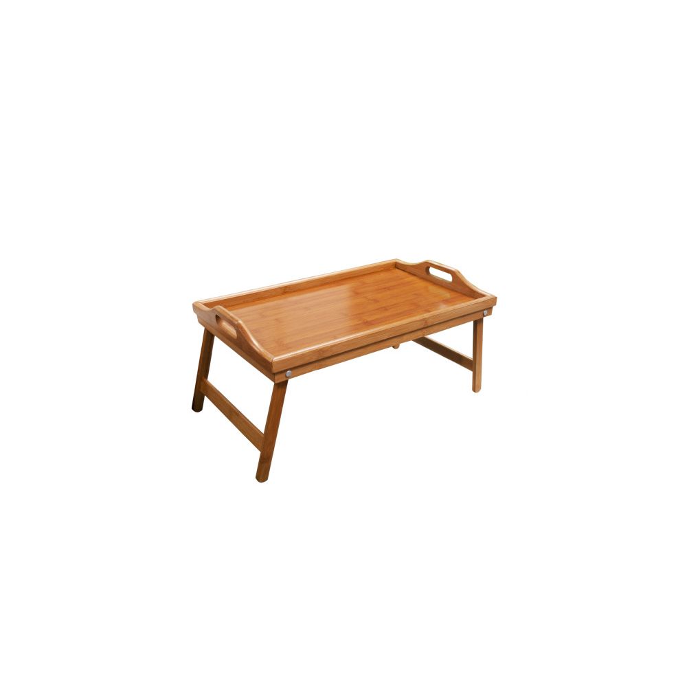 3 Pieces of Bamboo Bed Tray With Folding Legs