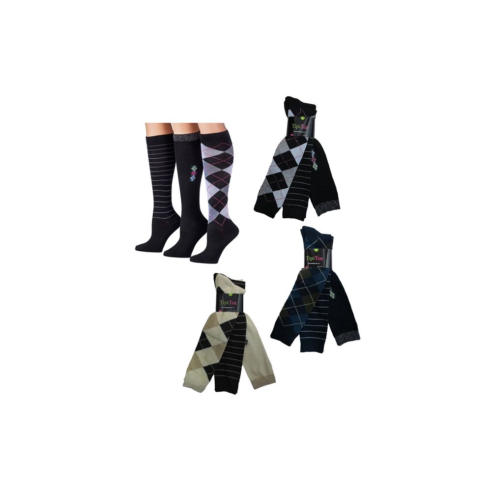 100 Pairs of Tipi Toe Knee Highs