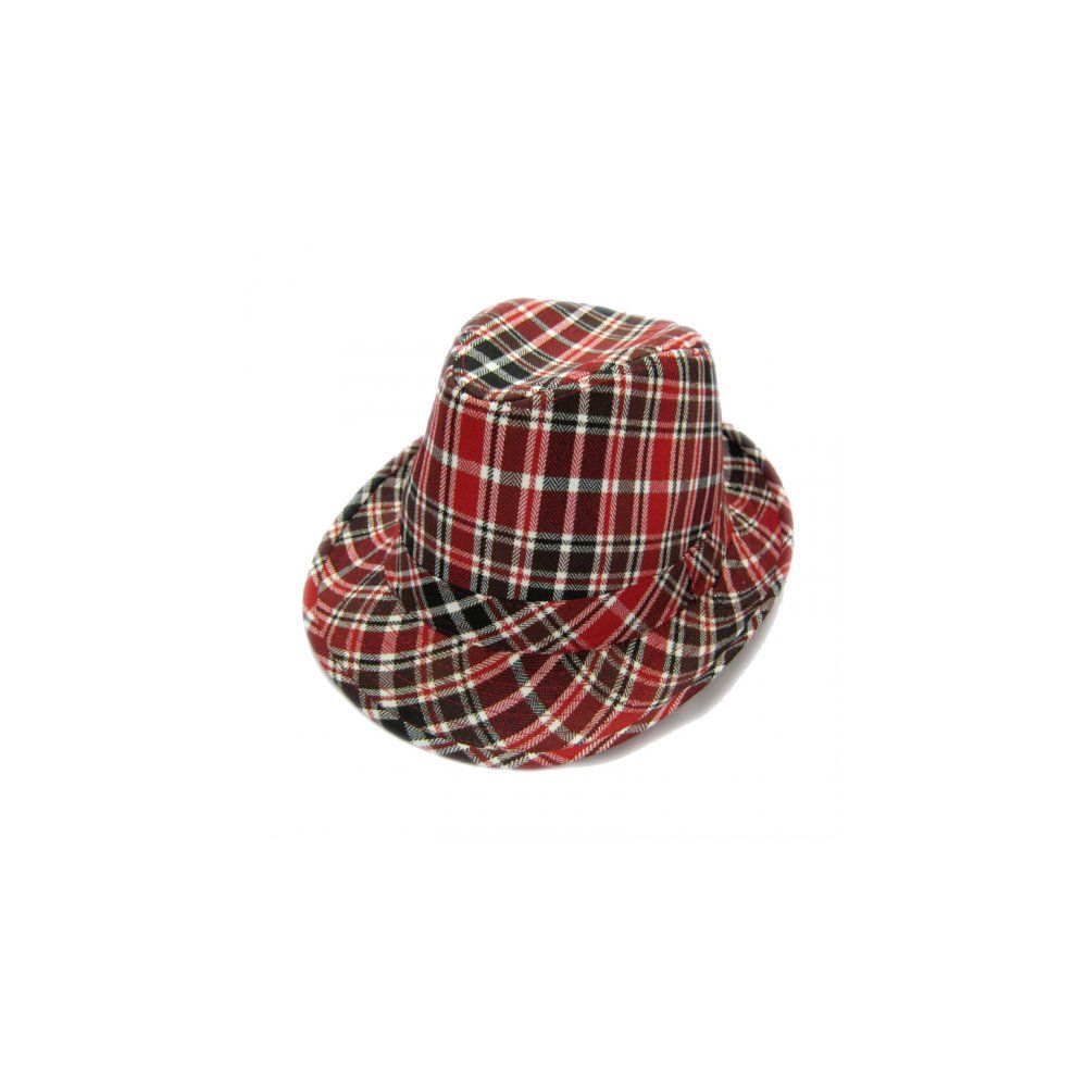 36 Wholesale Fashion Fedora Hat Red Color Only