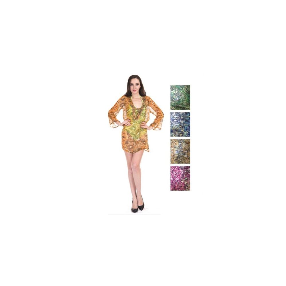24 Pieces of Womens Chiffon Coverup