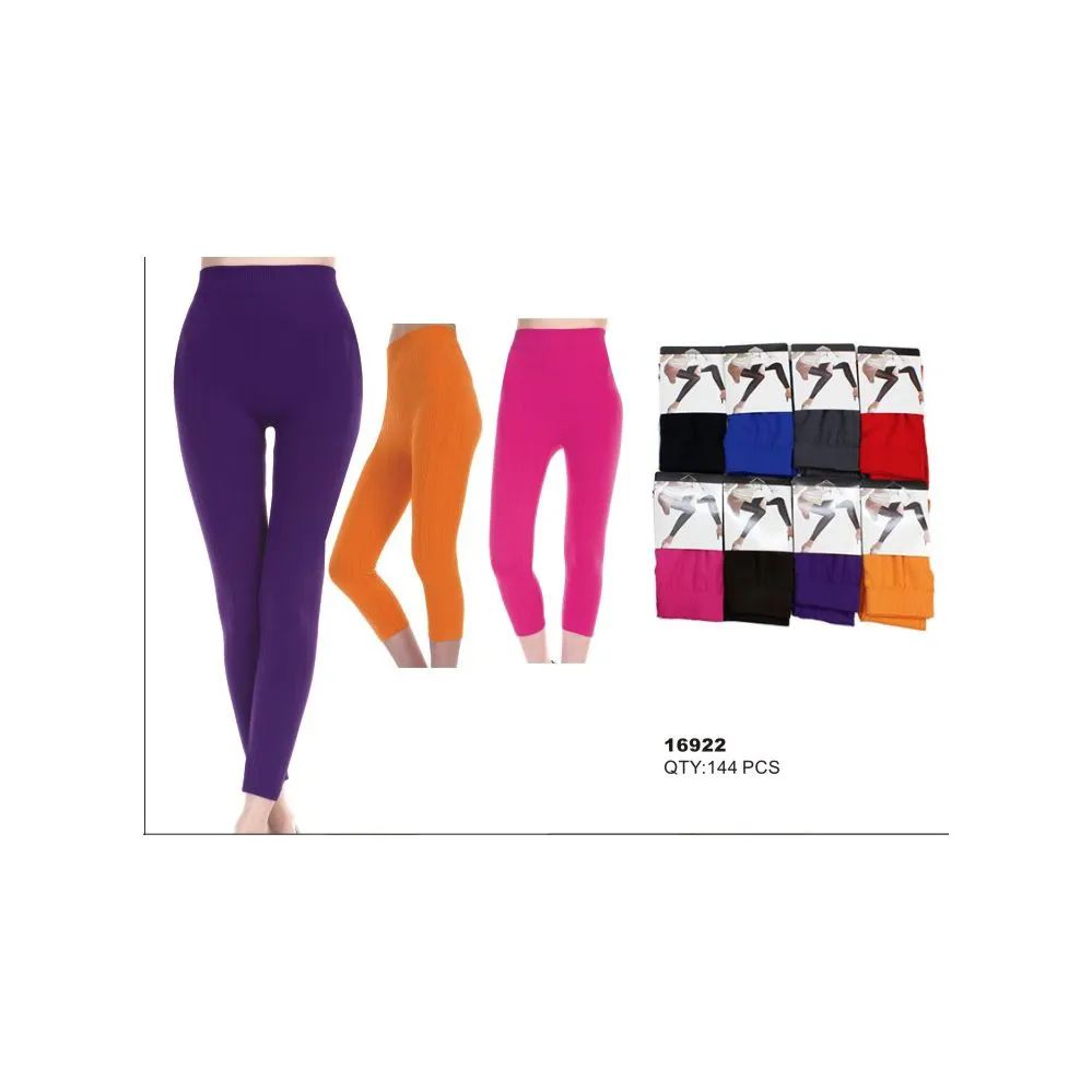 36 Pieces of Womens Fashion Leggings Assorted Colors Sizes Small