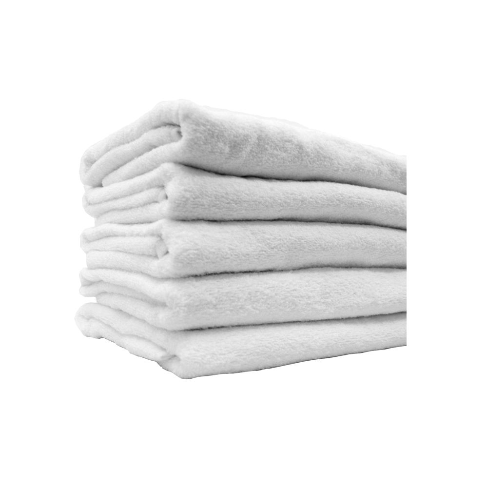 24 Pieces of Egyptian Cotton Bath Towel - Plain
