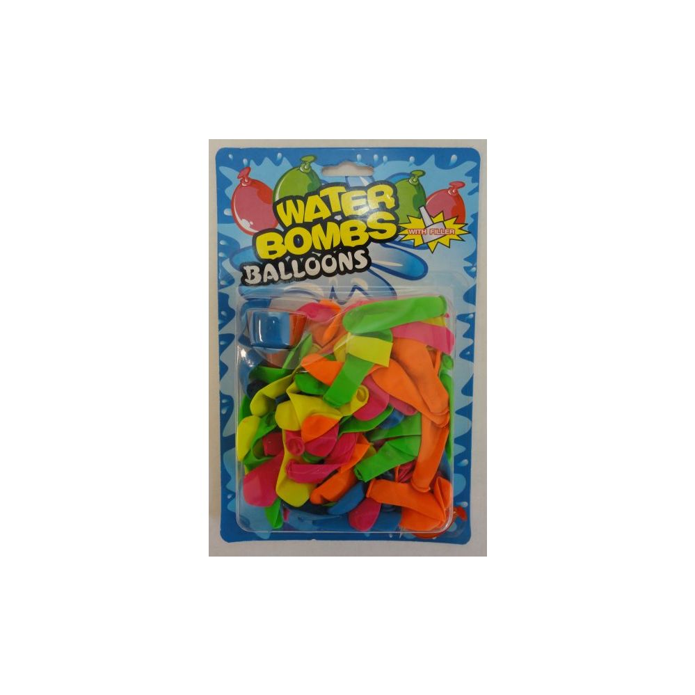 72 Pieces of 100pc Large Water Balloons With Filler